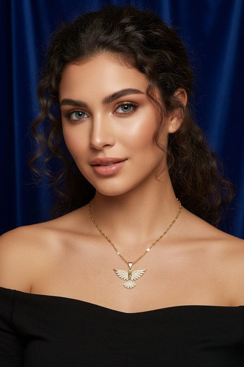 Angel Wing Necklace – Symbol of Protection