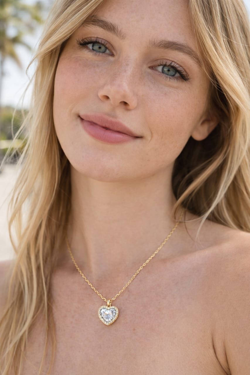 Love Pendant Necklace – Romantic & Elegant Style