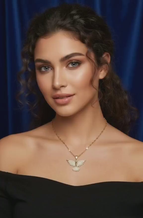 Angel Wing Necklace – Symbol of Protection