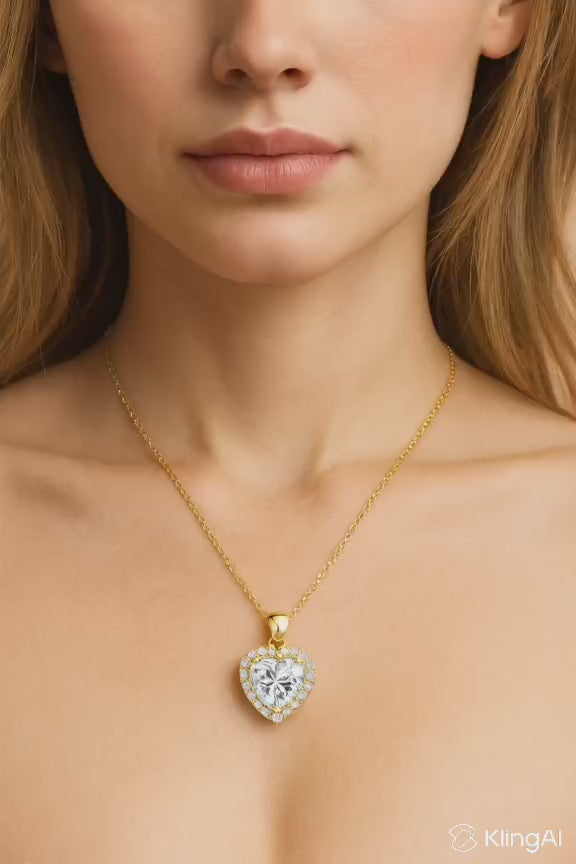 Love Pendant Necklace – Romantic & Elegant Style